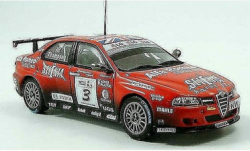 Alfa Romeo 156 gta 1/43 Spark WTCC no. 3 selenia thompson 2005 modelauto