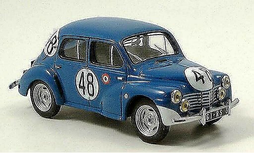Renault 4CV Racing 1/43 IXO No. 48 Le Mans 1948 modelauto