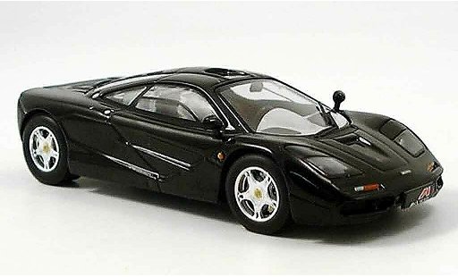 McLaren F1 GTR GTR 1/43 IXO zwart 1996 modelauto