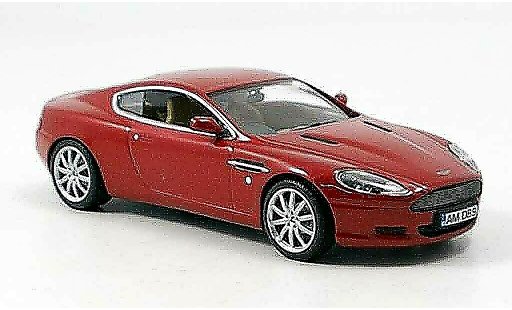 Aston Martin DB9 coupe 1/43 Minichamps rood 2003 modelauto
