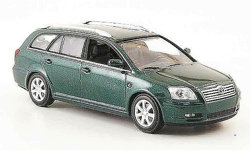 Toyota Avensis Kombi 1/43 Minichamps groen 2002 modelauto