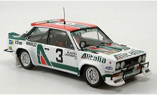 Fiat 131 Abarth 1/43 Trofeu Rally Safari 1979 modelauto