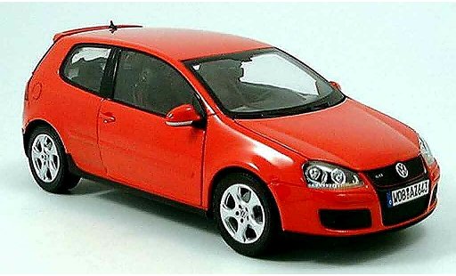 Volkswagen Golf GTI 1/18 Norev rood 3 portes modelauto