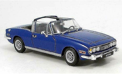 Triumph Stag Base 1/18 Revell blauw 1970 modelauto