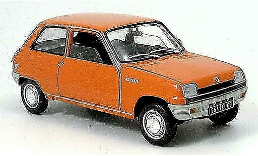 Renault 5 TL 1/18 Solido oranje 1972 modelauto