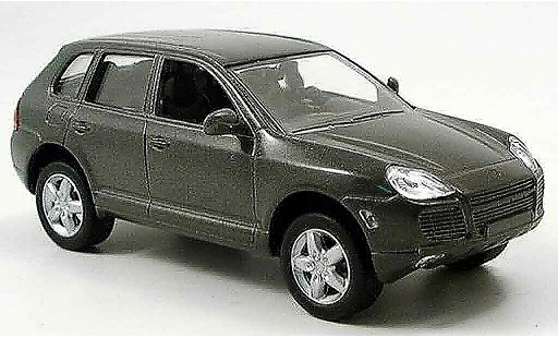 Porsche Cayenne Turbo 1/43 Solido grijs 2002 modelauto