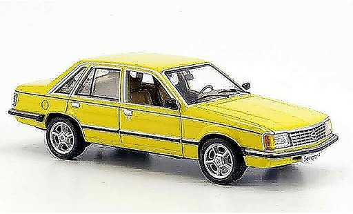 Opel Senator A1 1/43 Schuco a geel modelauto