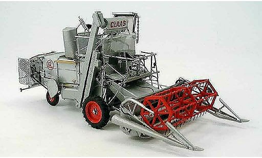 Claas Hercules moissonneuse-batteuse 1/43 Schuco Mahdrescher grijs modelauto