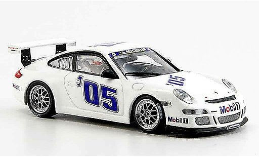 Porsche 911 GT3 CUP 1/43 Minichamps 2005 wit Prasentation modelauto