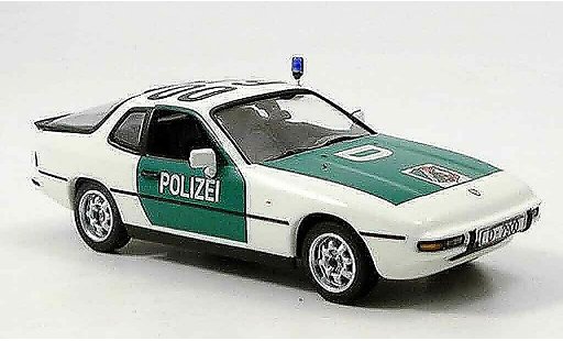 Porsche 924 Base 1/43 Minichamps Autobahnpolitie Dusseldorf modelauto