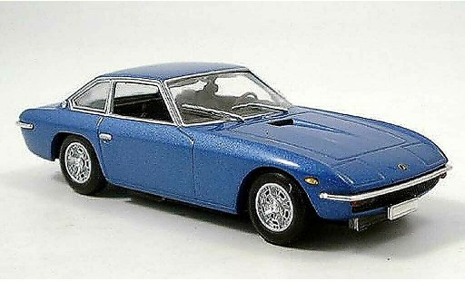 Lamborghini Islero Base 1/43 Minichamps blauw 1968 modelauto
