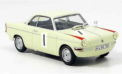Bmw 700 Sport 1/43 Minichamps Linge British Empire Trophy 1961 modelauto
