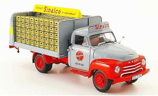 Opel Blitz Type A 1/43 Minichamps 175t getrankelaadbak sinalco modelauto