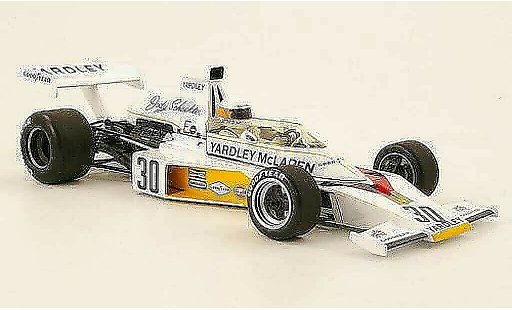 Ford F1 1973 1/18 Minichamps mclaren ford m23 no.30 yardley gp grande bretagne j.scheckter avec panneaux amovibles modelauto