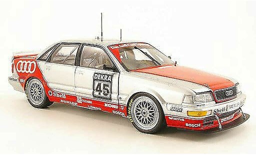 Audi V8 dtm 1/18 Minichamps Quattro No.45 Team SMS Motorsport H.Haupt -Saison 1992 modelauto