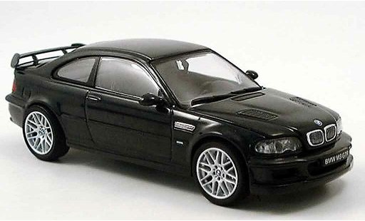 Bmw M3 coupe 1/43 Kyosho GTR E46 groen Strassenversion modelauto