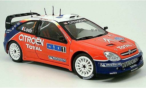 Citroen Xsara WRC 2005 1/18 Sun Star no.1 total winnaar tour de course modelauto