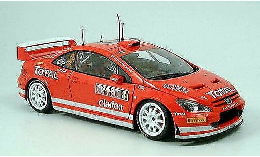 Peugeot 307 WRC 1/18 Sun Star no.8 toatl martin rallye monte carlo 2005 modelauto