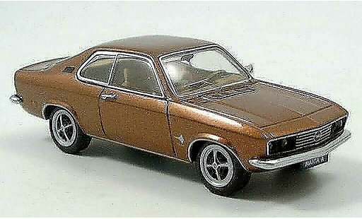 Opel Manta A 1/43 Schuco bronze modelauto
