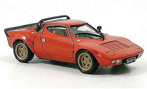 Lancia Stratos HF 1/43 DeAgostini rood 1974 modelauto