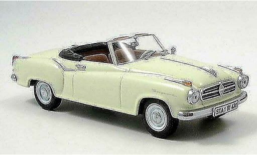 Borgward Isabella cabriolet 1/43 Norev Cabrio beige modelauto