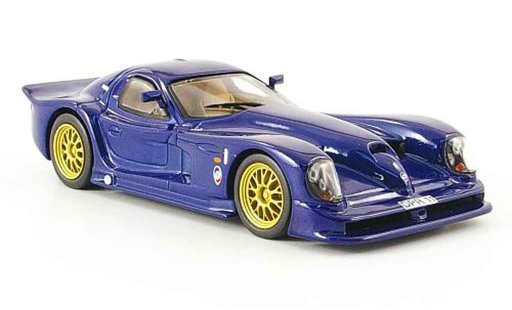 Panoz Esperante Le Mans 1/43 IXO GTR blauw modelauto