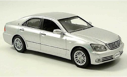 Toyota Crown Base 1/43 J Collection grijs metallic modelauto