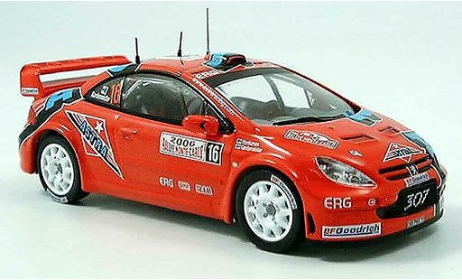 Peugeot 307 WRC 1/43 IXO no.16 gardemeister rallye monte carlo 2006 modelauto