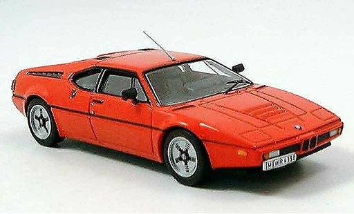 Bmw M1 1978 1/43 IXO rood modelauto