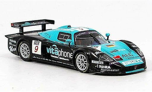 Maserati MC12 Base 1/43 IXO no.9 vitaphone winnaar spa 2005 modelauto