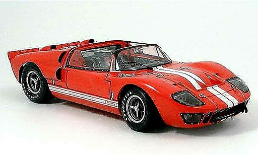 Ford GT40 Mk II 1/18 Exoto GT 40 roadster rood modelauto