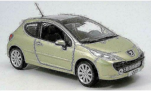 Peugeot 207 GT 1/18 Norev 3 portes or modelauto