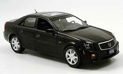 Cadillac CTS V 1/43 Norev zwart 2005 modelauto