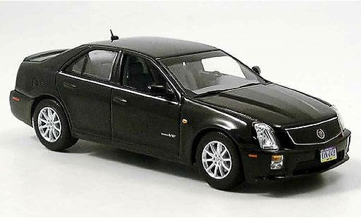 Cadillac STS V 1/43 Norev zwart 2006 modelauto