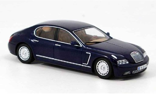 Bugatti EB218 concept 1/43 Autoart blauw genf 1999 modelauto