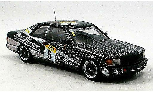 Mercedes 500 Coupe 1/43 Autoart AMG No.5 24h Spa 1989 modelauto