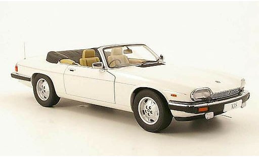 Jaguar XJS 1988 1/18 Autoart Cabriolet wit RHD modelauto
