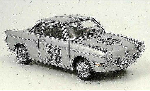 Bmw 700 Sport 1/18 Autoart coupe no. 38 stuk hockenheim 1960 modelauto