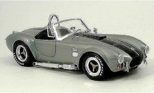 AC Cobra shelby 427 1/18 Shelby Collectibles s c grijs zwart modelauto