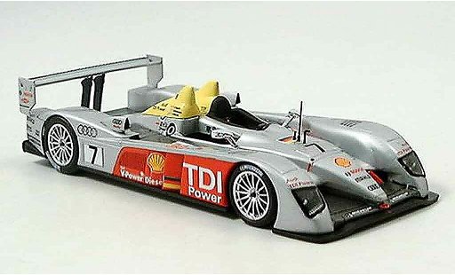 Audi R10 course 1/43 Minichamps ADT Team dritter Le Mans 2006 modelauto
