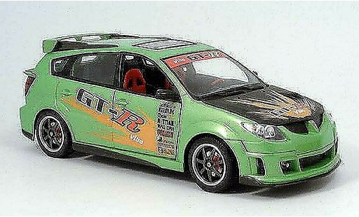 Pontiac Vibe Base 1/18 Yat Ming tuner groen 2003 modelauto