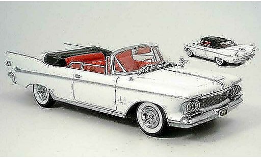 Chrysler Imperial Convertible 1/18 Yat Ming crown cabriolet wit 1961 modelauto