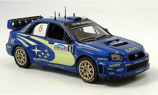 Subaru Impreza WRC 1/43 IXO No.6 Atkinson Rally Neuseeland 2005 modelauto