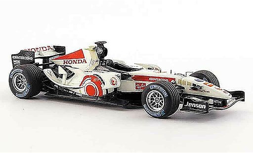 Honda F1 Base 1/43 Minichamps Racing RA 106 J.Button Erster Sieg 2006 modelauto