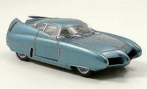Alfa Romeo Bat 7 bertone 1/43 Look Smart blauw 1954 modelauto