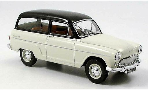Simca P 60 Ranch 1/43 Norev beige zwart modelauto