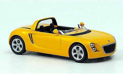 Volkswagen Eco racer Base 1/43 Norev geel tokyo 2005 modelauto