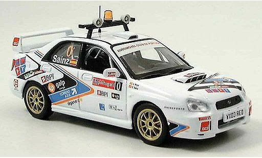 Subaru Impreza WRX 1/43 IXO sainz moya portugal 2005 modelauto