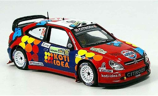 Citroen Xsara WRC 2006 1/43 IXO gardemeister honkanen griechenland modelauto