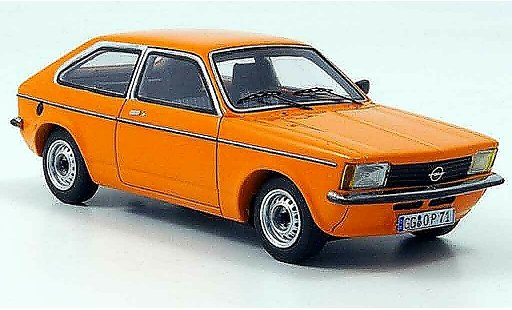 Opel Kadett C City 1/43 Neo oranje 1978 modelauto
